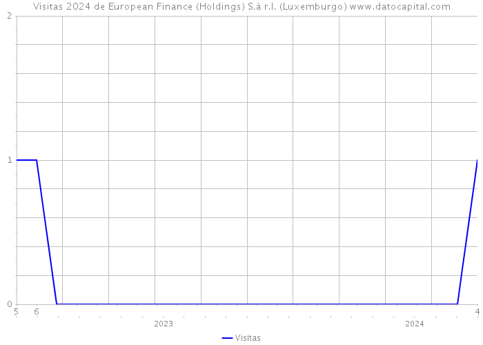 Visitas 2024 de European Finance (Holdings) S.à r.l. (Luxemburgo) 