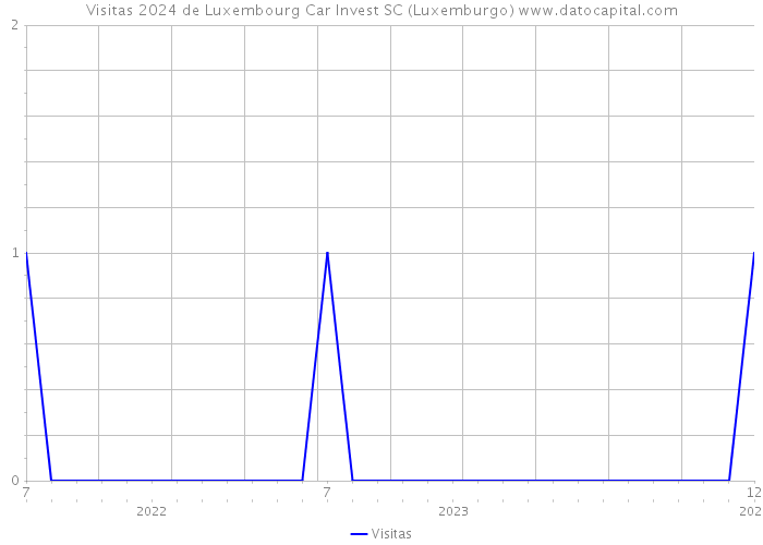 Visitas 2024 de Luxembourg Car Invest SC (Luxemburgo) 