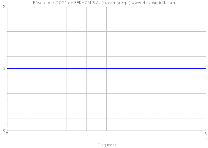 Búsquedas 2024 de BEKAGM S.A. (Luxemburgo) 