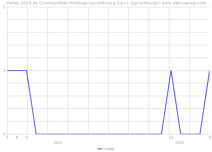 Visitas 2024 de Cosmopolitan Holdings Luxembourg S.à r.l. (Luxemburgo) 