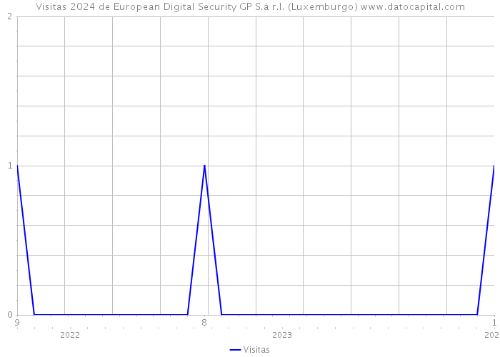 Visitas 2024 de European Digital Security GP S.à r.l. (Luxemburgo) 