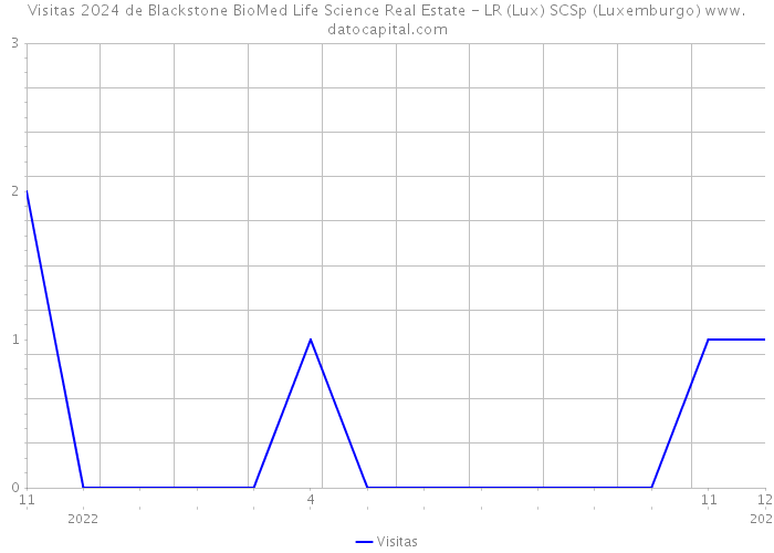 Visitas 2024 de Blackstone BioMed Life Science Real Estate - LR (Lux) SCSp (Luxemburgo) 