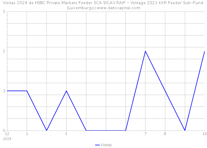 Visitas 2024 de HSBC Private Markets Feeder SCA SICAV RAIF - Vintage 2021 KKR Feeder Sub-Fund (Luxemburgo) 