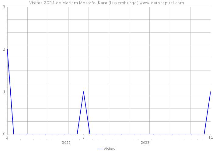 Visitas 2024 de Meriem Mostefa-Kara (Luxemburgo) 