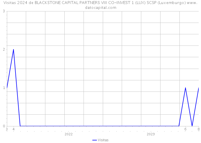 Visitas 2024 de BLACKSTONE CAPITAL PARTNERS VIII CO-INVEST 1 (LUX) SCSP (Luxemburgo) 