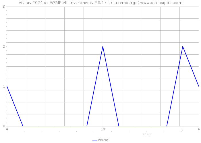 Visitas 2024 de WSMP VIII Investments P S.à r.l. (Luxemburgo) 