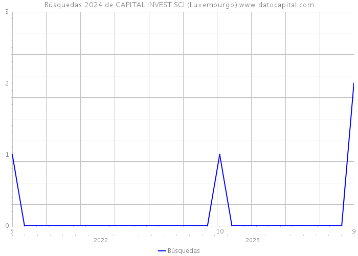 Búsquedas 2024 de CAPITAL INVEST SCI (Luxemburgo) 