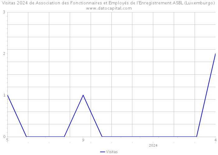 Visitas 2024 de Association des Fonctionnaires et Employés de l'Enregistrement ASBL (Luxemburgo) 