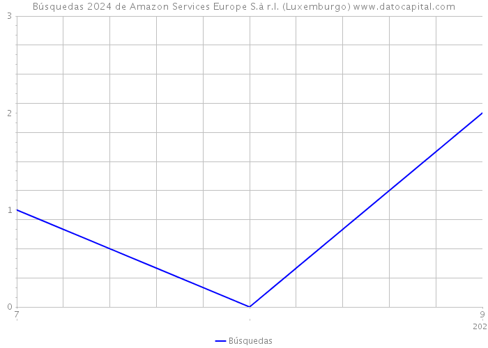 Búsquedas 2024 de Amazon Services Europe S.à r.l. (Luxemburgo) 