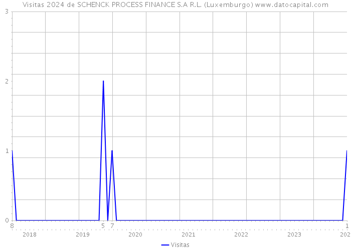 Visitas 2024 de SCHENCK PROCESS FINANCE S.A R.L. (Luxemburgo) 