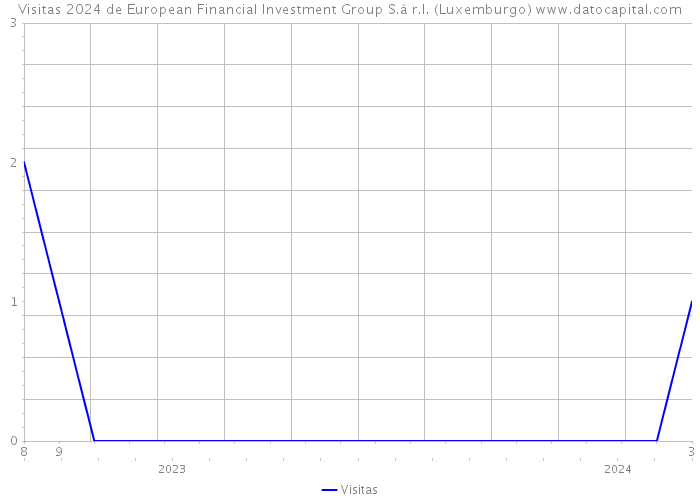 Visitas 2024 de European Financial Investment Group S.à r.l. (Luxemburgo) 