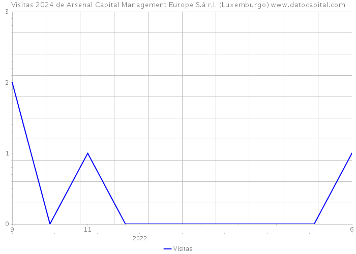 Visitas 2024 de Arsenal Capital Management Europe S.à r.l. (Luxemburgo) 