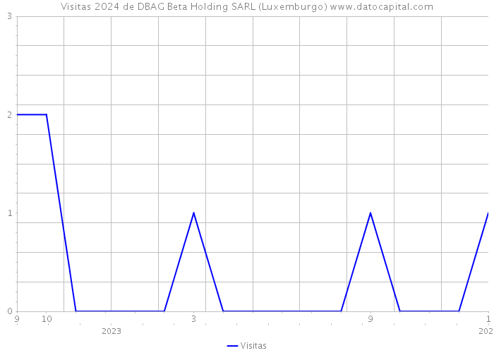 Visitas 2024 de DBAG Beta Holding SARL (Luxemburgo) 