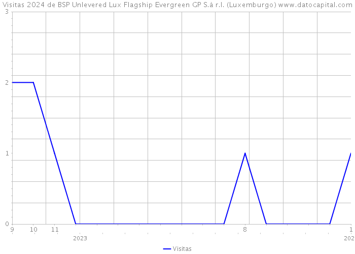 Visitas 2024 de BSP Unlevered Lux Flagship Evergreen GP S.à r.l. (Luxemburgo) 