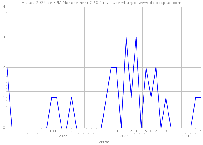 Visitas 2024 de BPM Management GP S.à r.l. (Luxemburgo) 