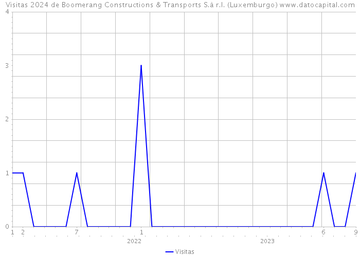 Visitas 2024 de Boomerang Constructions & Transports S.à r.l. (Luxemburgo) 