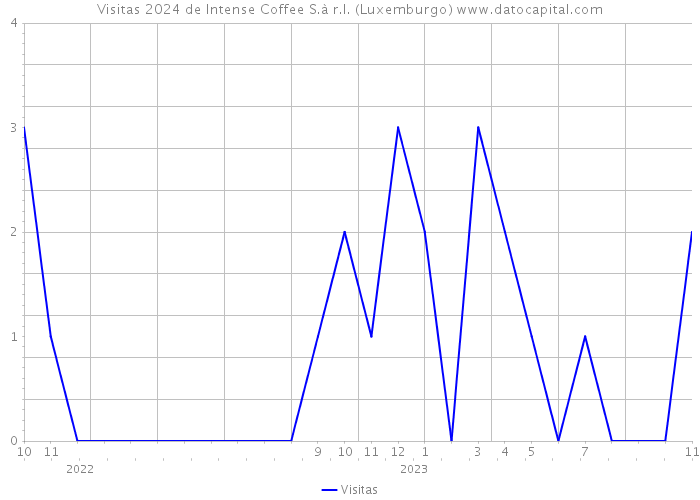 Visitas 2024 de Intense Coffee S.à r.l. (Luxemburgo) 
