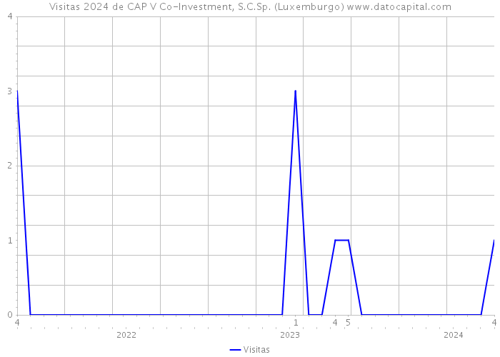 Visitas 2024 de CAP V Co-Investment, S.C.Sp. (Luxemburgo) 