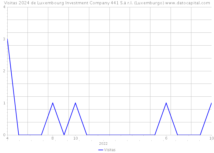 Visitas 2024 de Luxembourg Investment Company 441 S.à r.l. (Luxemburgo) 