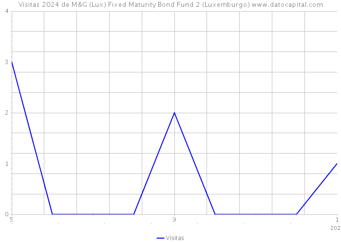 Visitas 2024 de M&G (Lux) Fixed Maturity Bond Fund 2 (Luxemburgo) 