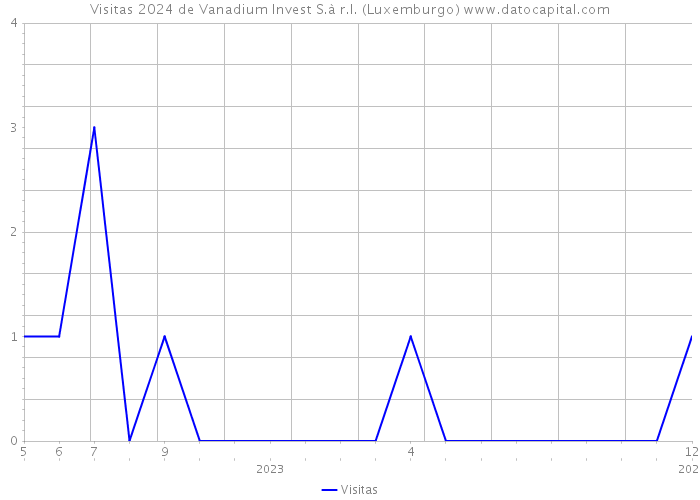 Visitas 2024 de Vanadium Invest S.à r.l. (Luxemburgo) 