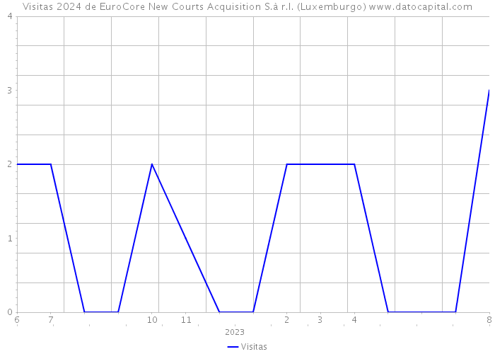 Visitas 2024 de EuroCore New Courts Acquisition S.à r.l. (Luxemburgo) 