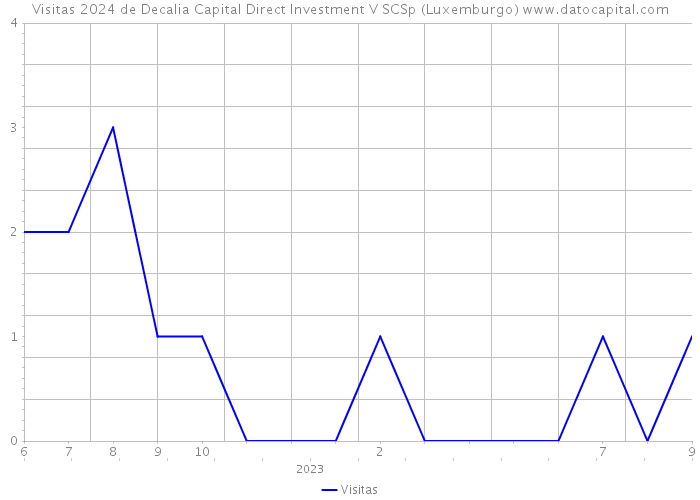 Visitas 2024 de Decalia Capital Direct Investment V SCSp (Luxemburgo) 