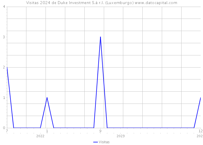 Visitas 2024 de Duke Investment S.à r.l. (Luxemburgo) 