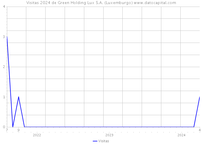 Visitas 2024 de Green Holding Lux S.A. (Luxemburgo) 