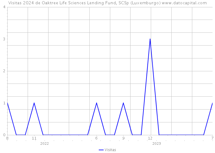 Visitas 2024 de Oaktree Life Sciences Lending Fund, SCSp (Luxemburgo) 