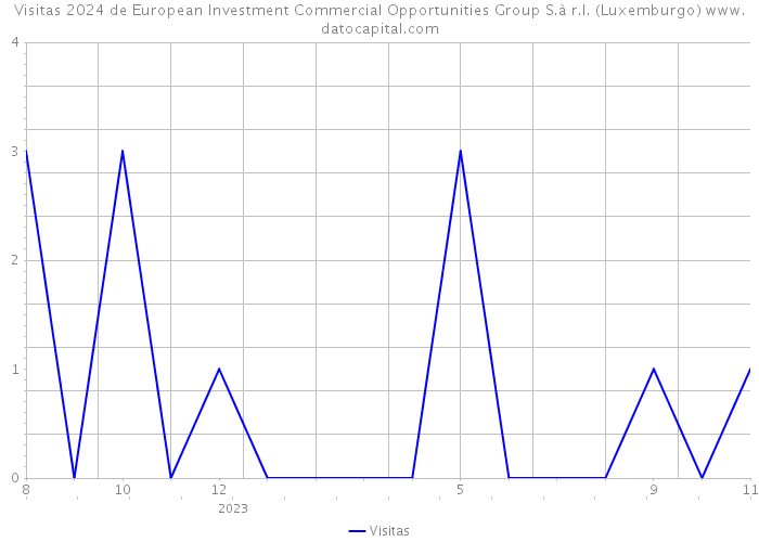 Visitas 2024 de European Investment Commercial Opportunities Group S.à r.I. (Luxemburgo) 