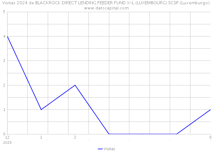 Visitas 2024 de BLACKROCK DIRECT LENDING FEEDER FUND X-L (LUXEMBOURG) SCSP (Luxemburgo) 
