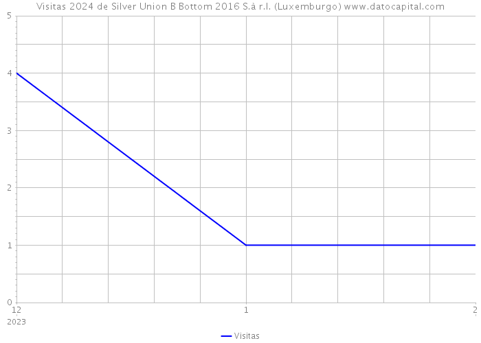Visitas 2024 de Silver Union B Bottom 2016 S.à r.l. (Luxemburgo) 