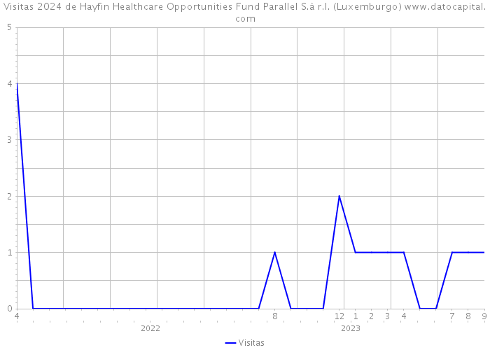 Visitas 2024 de Hayfin Healthcare Opportunities Fund Parallel S.à r.l. (Luxemburgo) 