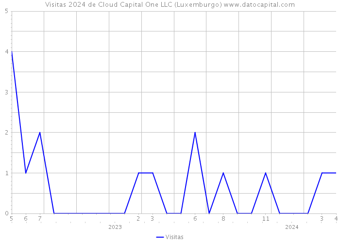 Visitas 2024 de Cloud Capital One LLC (Luxemburgo) 