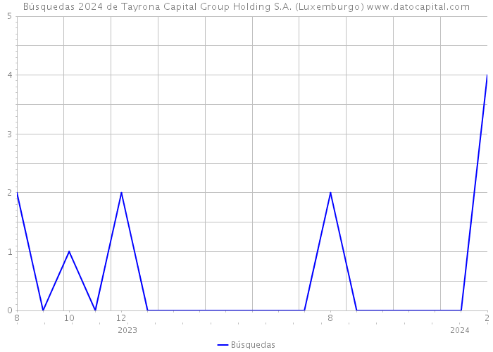 Búsquedas 2024 de Tayrona Capital Group Holding S.A. (Luxemburgo) 