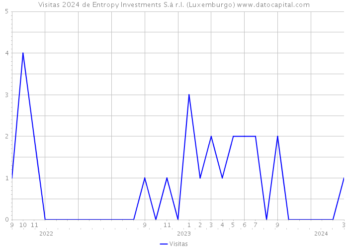 Visitas 2024 de Entropy Investments S.à r.l. (Luxemburgo) 