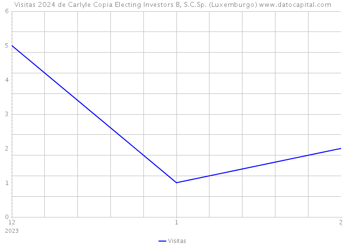 Visitas 2024 de Carlyle Copia Electing Investors B, S.C.Sp. (Luxemburgo) 