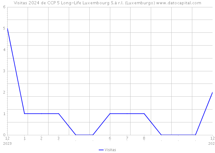 Visitas 2024 de CCP 5 Long-Life Luxembourg S.à r.l. (Luxemburgo) 