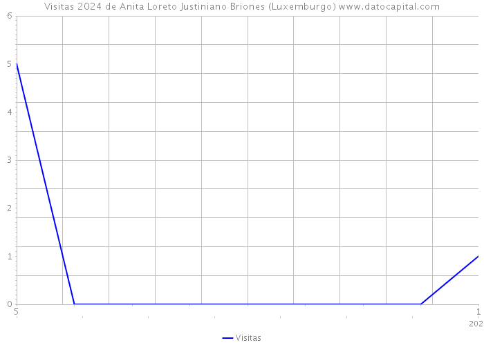 Visitas 2024 de Anita Loreto Justiniano Briones (Luxemburgo) 