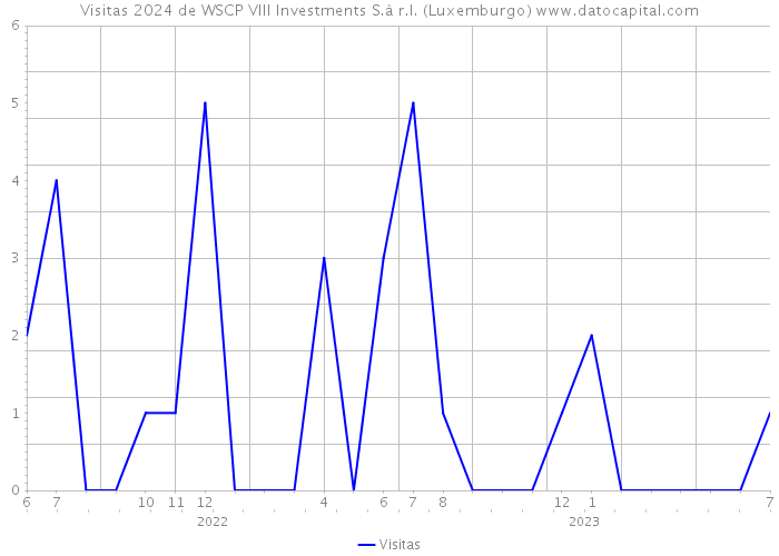 Visitas 2024 de WSCP VIII Investments S.à r.l. (Luxemburgo) 