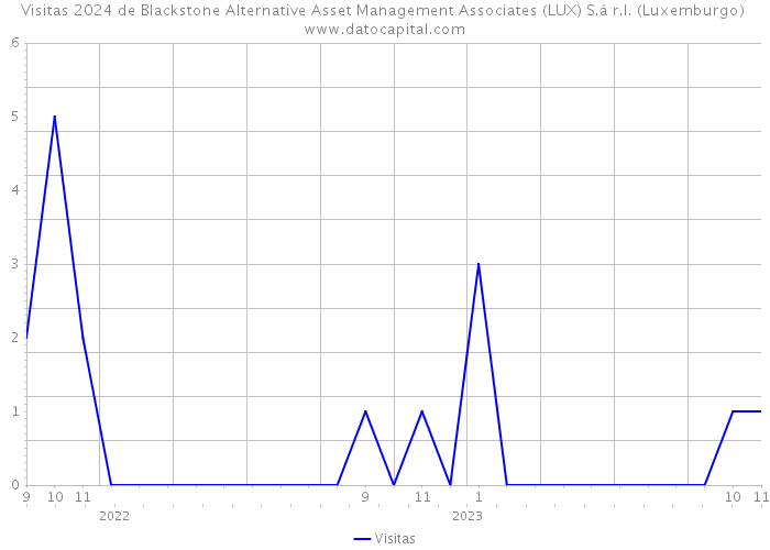 Visitas 2024 de Blackstone Alternative Asset Management Associates (LUX) S.à r.l. (Luxemburgo) 