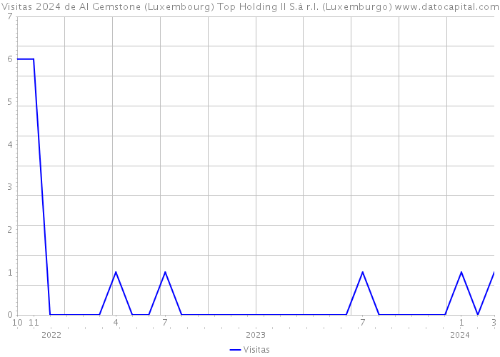 Visitas 2024 de AI Gemstone (Luxembourg) Top Holding II S.à r.l. (Luxemburgo) 