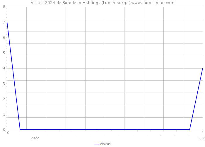 Visitas 2024 de Baradello Holdings (Luxemburgo) 