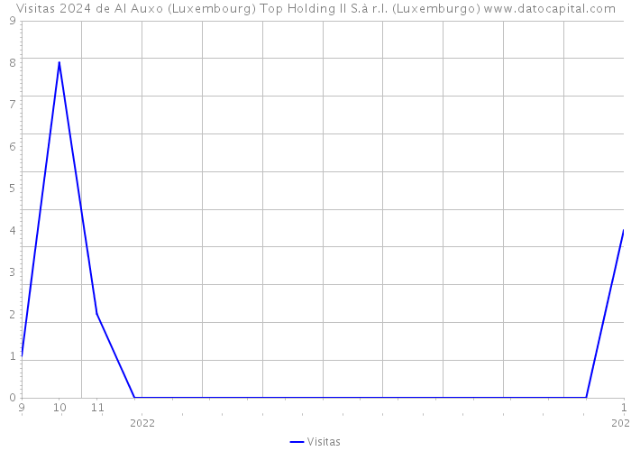 Visitas 2024 de AI Auxo (Luxembourg) Top Holding II S.à r.l. (Luxemburgo) 